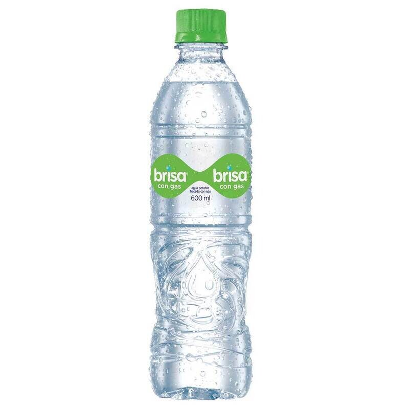 AGUA BRISA GAS 600ml PC*24