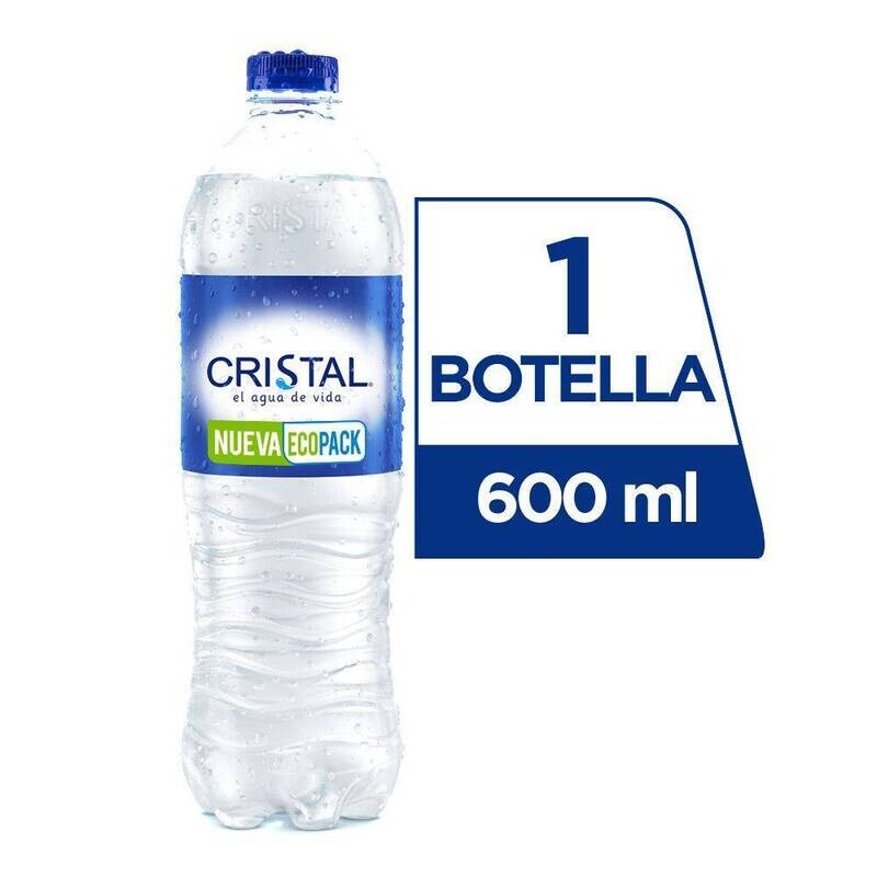 AGUA CRISTAL 600ml*24