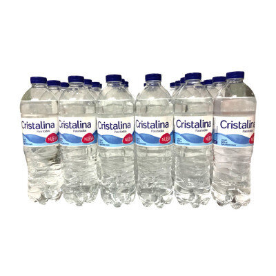 Agua cristalina 600ml*24und