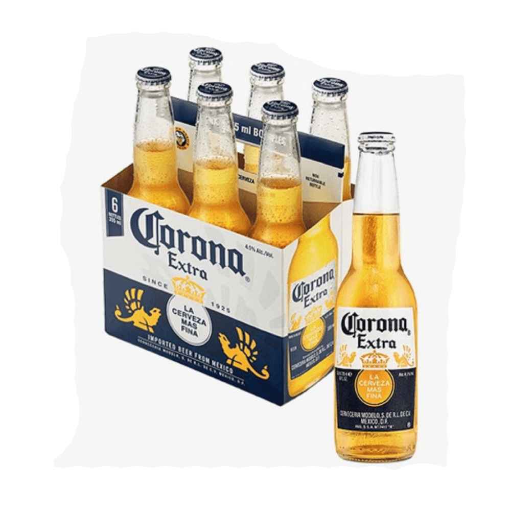 Cerveza corona 355ml*4*6und