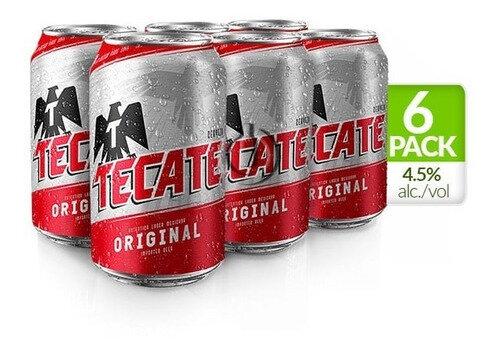 Cerveza tecate 330ml*24und