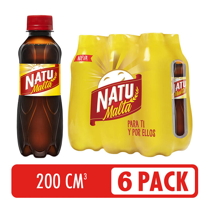Natu malta pet 200ml*24und