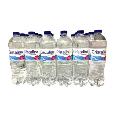 Agua cristalina 600ml*24und