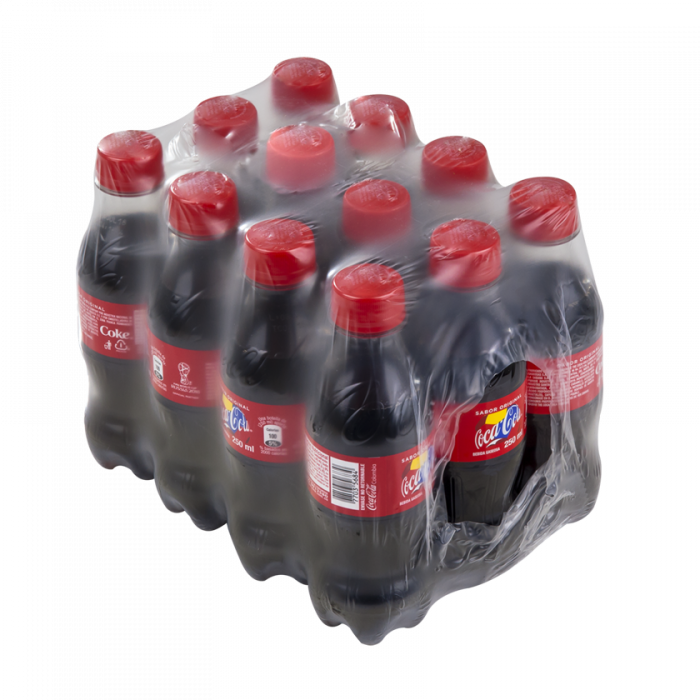 Coca cola cero pet 250ml*12und