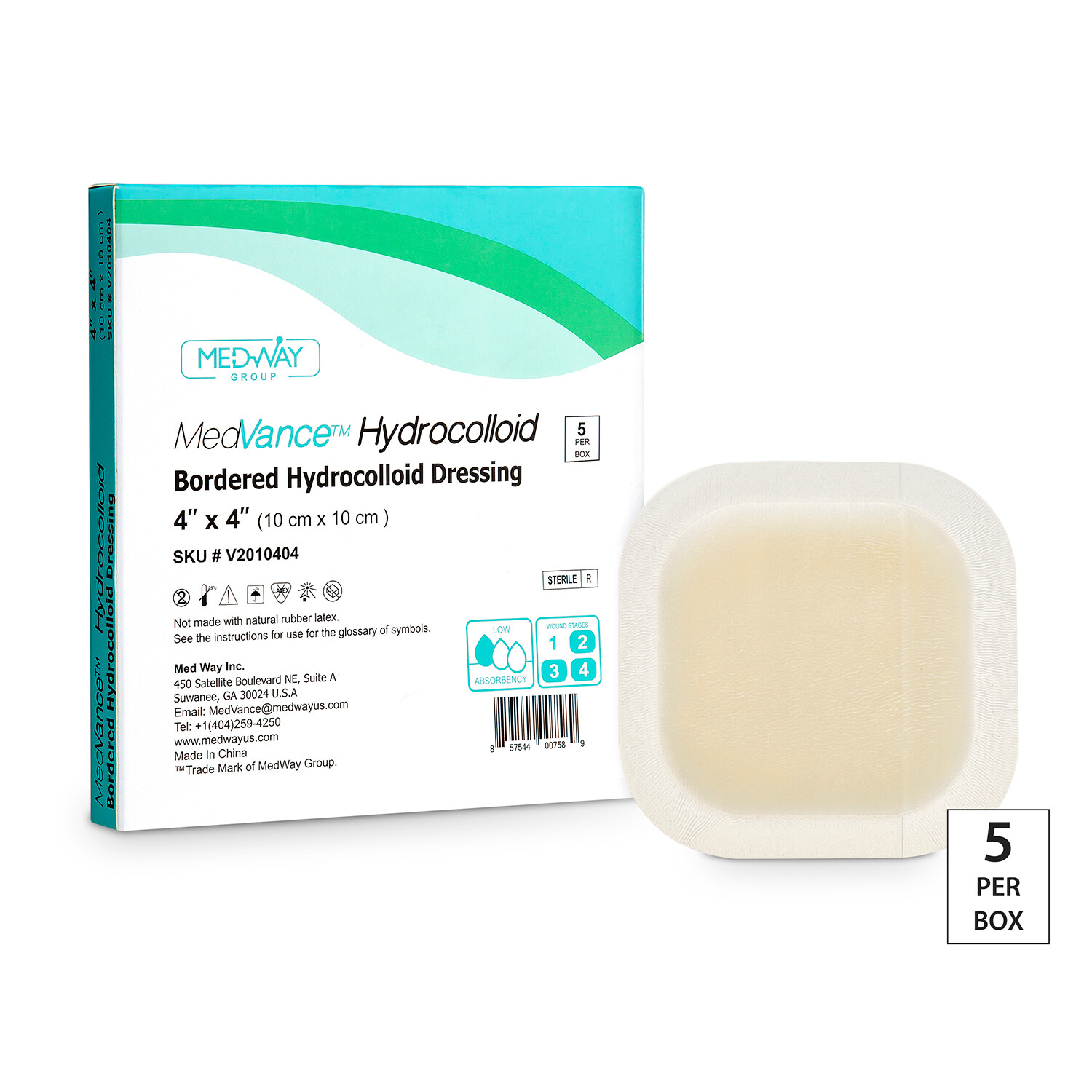 Medvance Hydrocolloid dressing