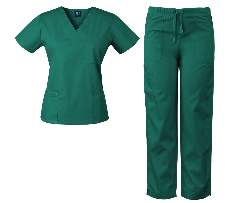 Green Medical Scrub