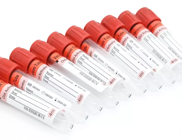 Red Blood Collection Tubes