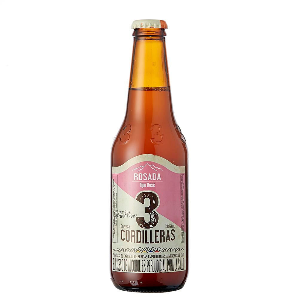Cerv. 3 Cordilleras Ros.330ml