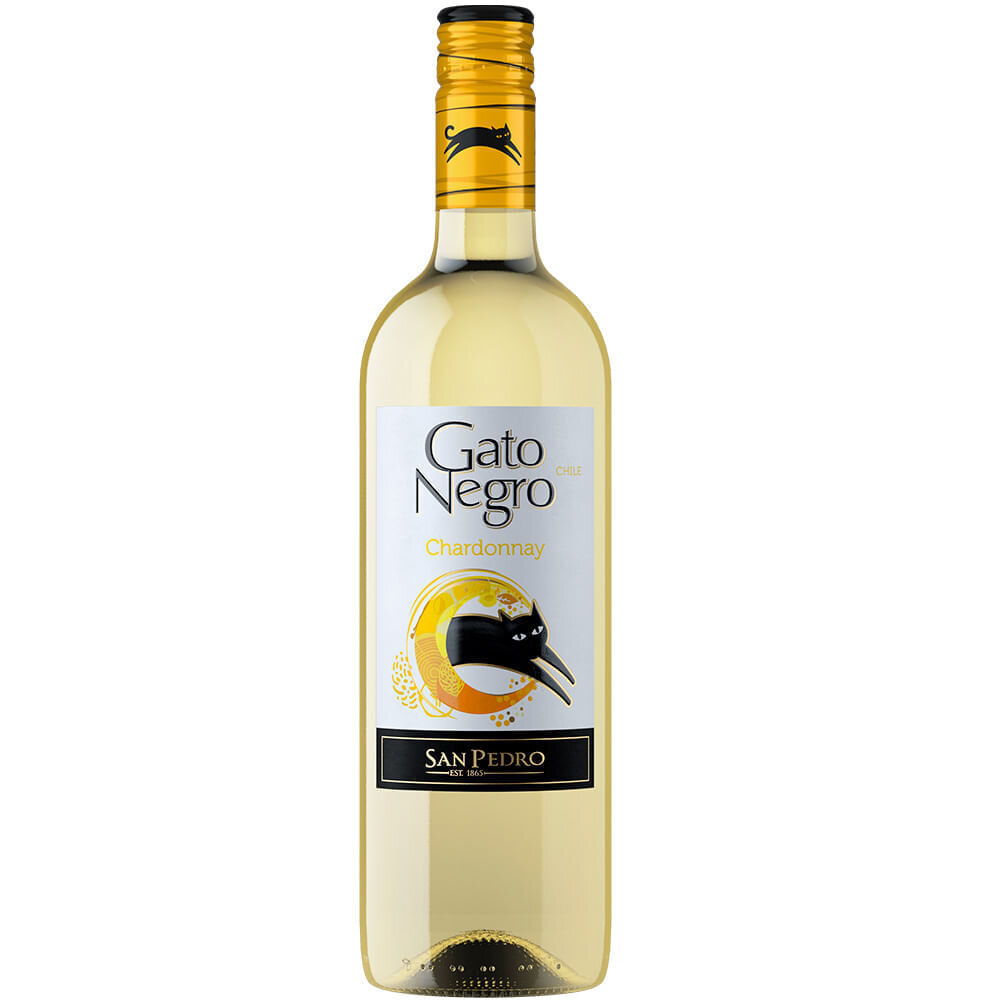 Vino Gato Negro Chardonnay 750cc