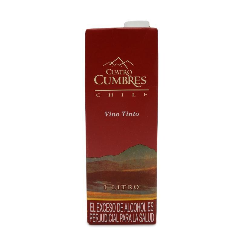 Vino Cuatro Cumbres Tinto Tt 1000cc
