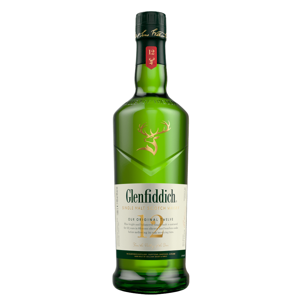 Glenfiddich 12 Años 750cc