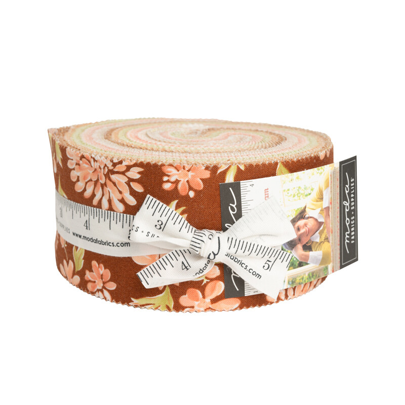 CINNAMON AND CRERAM 2.5" Jelly Roll by FIG TREE & CO.