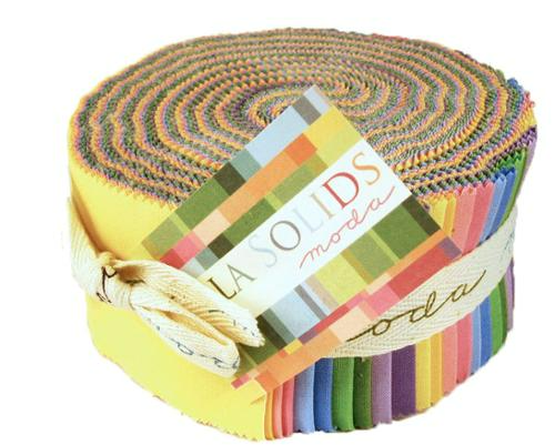 BELLA SOLIDS 30s Colors 2.5" Jelly Roll