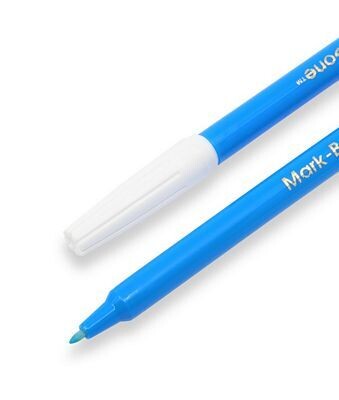 Mark-B-Gone Water-Soluble Fabric Pen - Blue