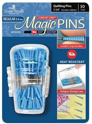 Magic Pins Regular Quilting 1.75 in 50 pins