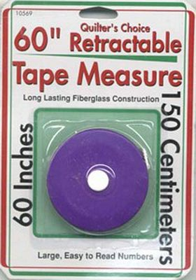 Retractable Tape 60" Tape Measure