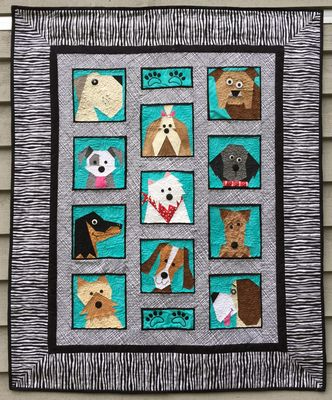 Dogs Only Quilt Pattern