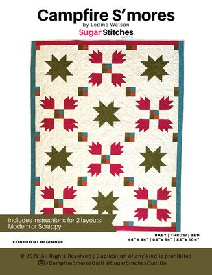 Campfire S'Mores Quilt Pattern