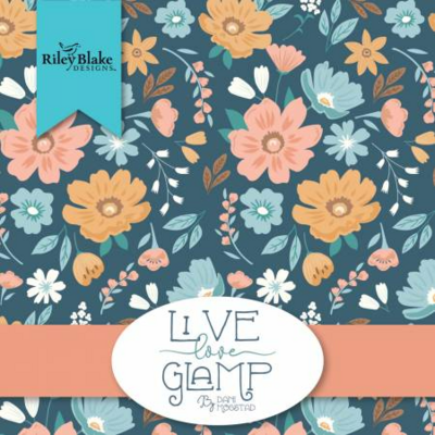 LIVE, LOVE, GLAMP 2.5" Rolie Polie Strips Precuts by DANI MOGSTAD