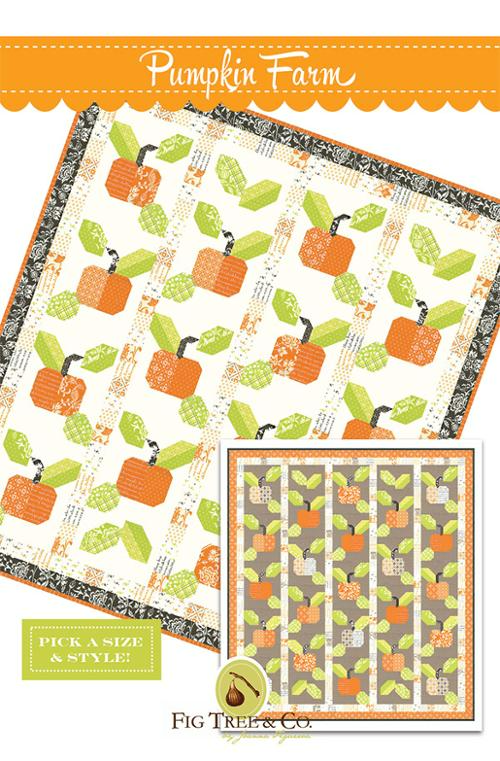 Pumpkin Farm Pattern by Fig Tree & Co.
