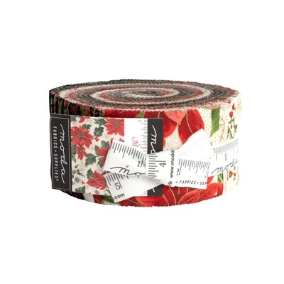 MERRY MANOR METALLIC 2.5" Jelly Roll Precuts - COMING MAY 2023