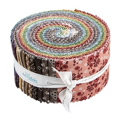 CALICO Rolie Polie 2.5" Strips by Lori Holt