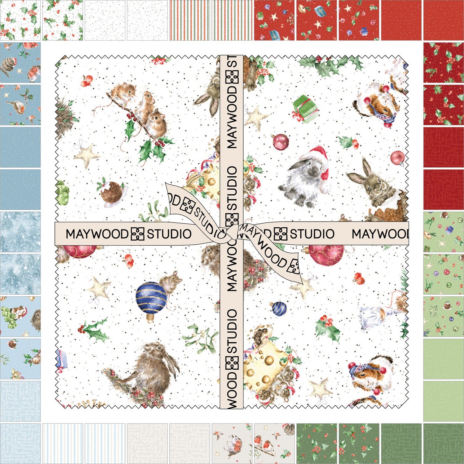 ONE SNOWY DAY 10" Stacker Precuts by HANNAH DALE - COMING JUNE 2023
