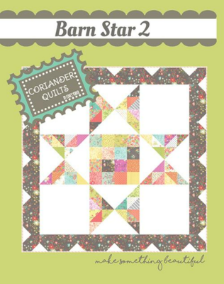 BARN STAR 2 Quilt Pattern by Coriander Quilts