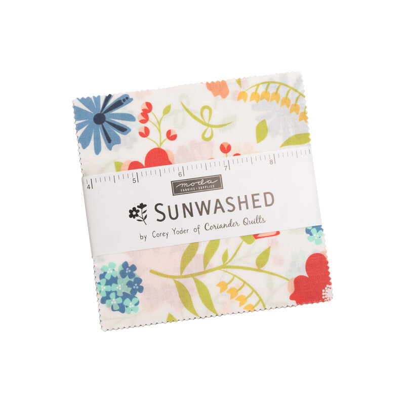 SUNWASHED by Coriander Quilts 5" Charm Pack