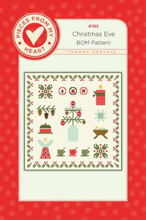 CHRISTMAS EVE Quit Pattern by Sandy Gervais