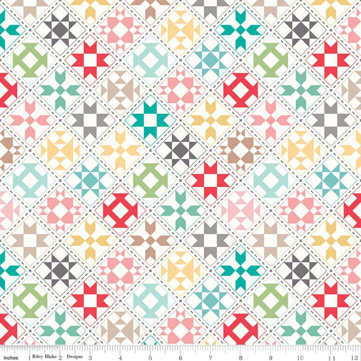 MY HAPPY PLACE Home Décor Quilt Blocks - by Lori Holt
