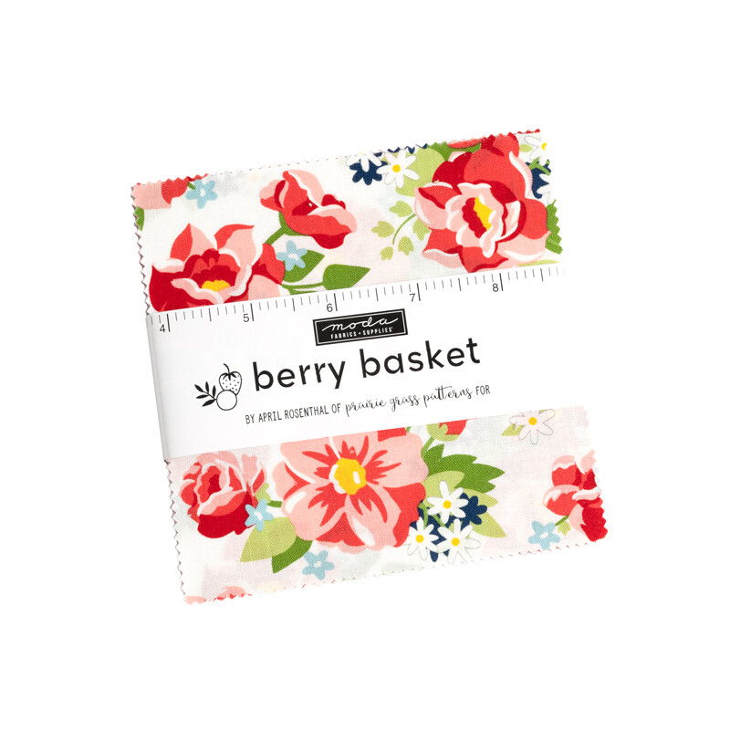 BERRY BASKET 5" Charm Pack Precuts by APRIL ROSENTHAL - COMING JUNE 2023