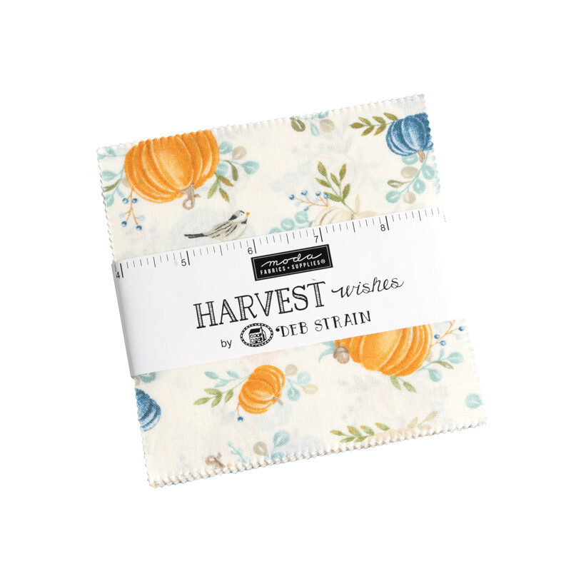 HARVEST WISHES 5" Charm Pack Precuts by DEB STRAIN - COMING MAY 2023