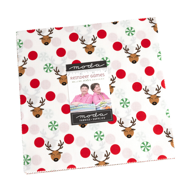 REINDEER GAMES 2.5" Jelly Roll Precuts by ME AND MY SISTER DESIGNS - COMING MAY 2023