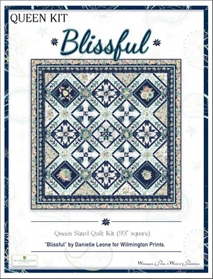 BLISSFUL QUEEN Quilt Kit by Danielle Leone for Wilmington Prints