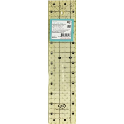 QUILTERS SELECT Non-Slip 2.5"X12" Ruler