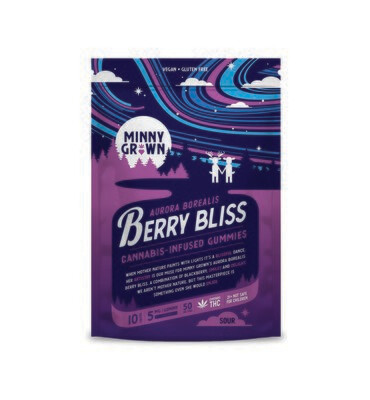 Minny Grown Gummies - Berry Bliss THC Gummies