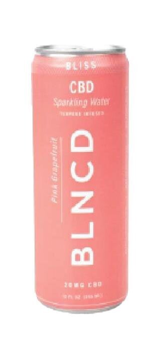 BLNCD CBD Sparkling Water - Pink Grapefruit