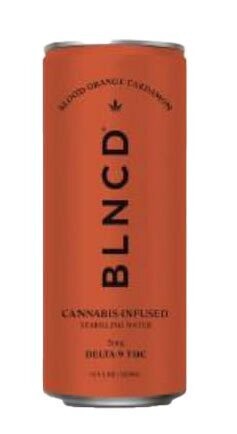 BLNCD THC Sparkling Water - Blood Orange Cardamom