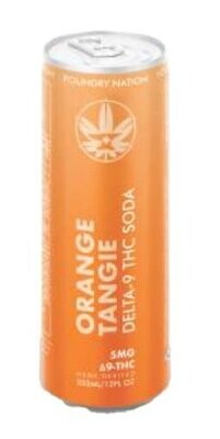 Foundry Nation Delta-9 THC Soda - Orange Tangie