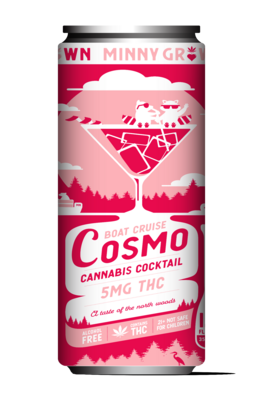 Minny Grown Beverage - Boat Cruise Cosmo | Cannabis Cocktail