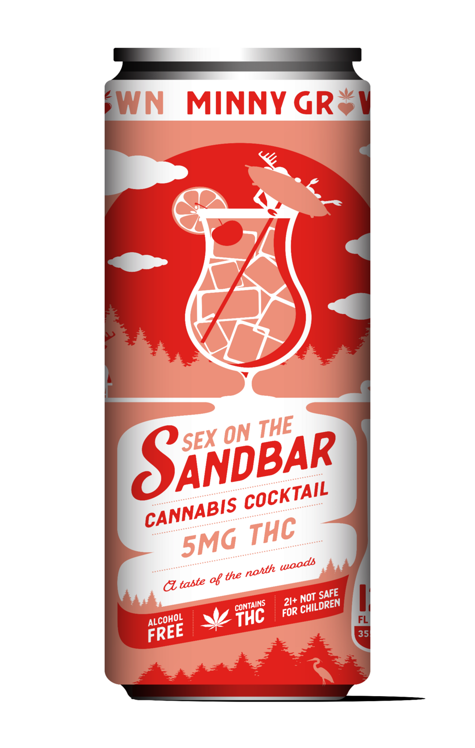 Minny Grown Beverage - Sex on the Sandbar | Cannabis Cocktail
