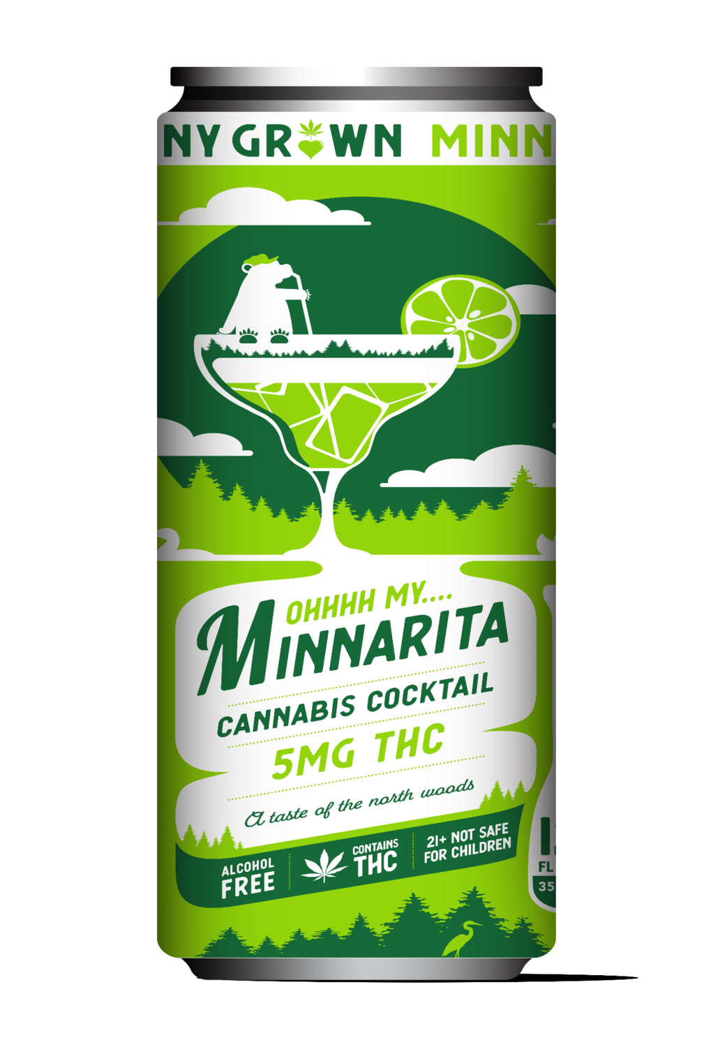 Minny Grown Beverage - Ohhhh My... Minnarita | Cannabis Cocktail
