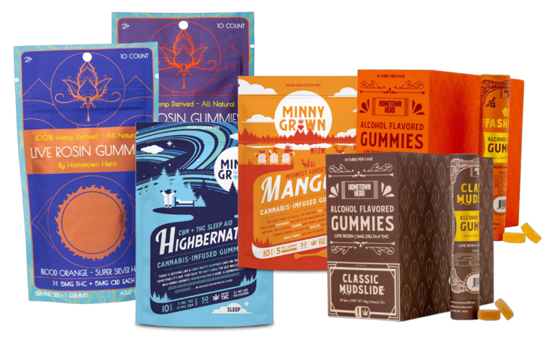 THC/CBD/CBG/CBN Gummies