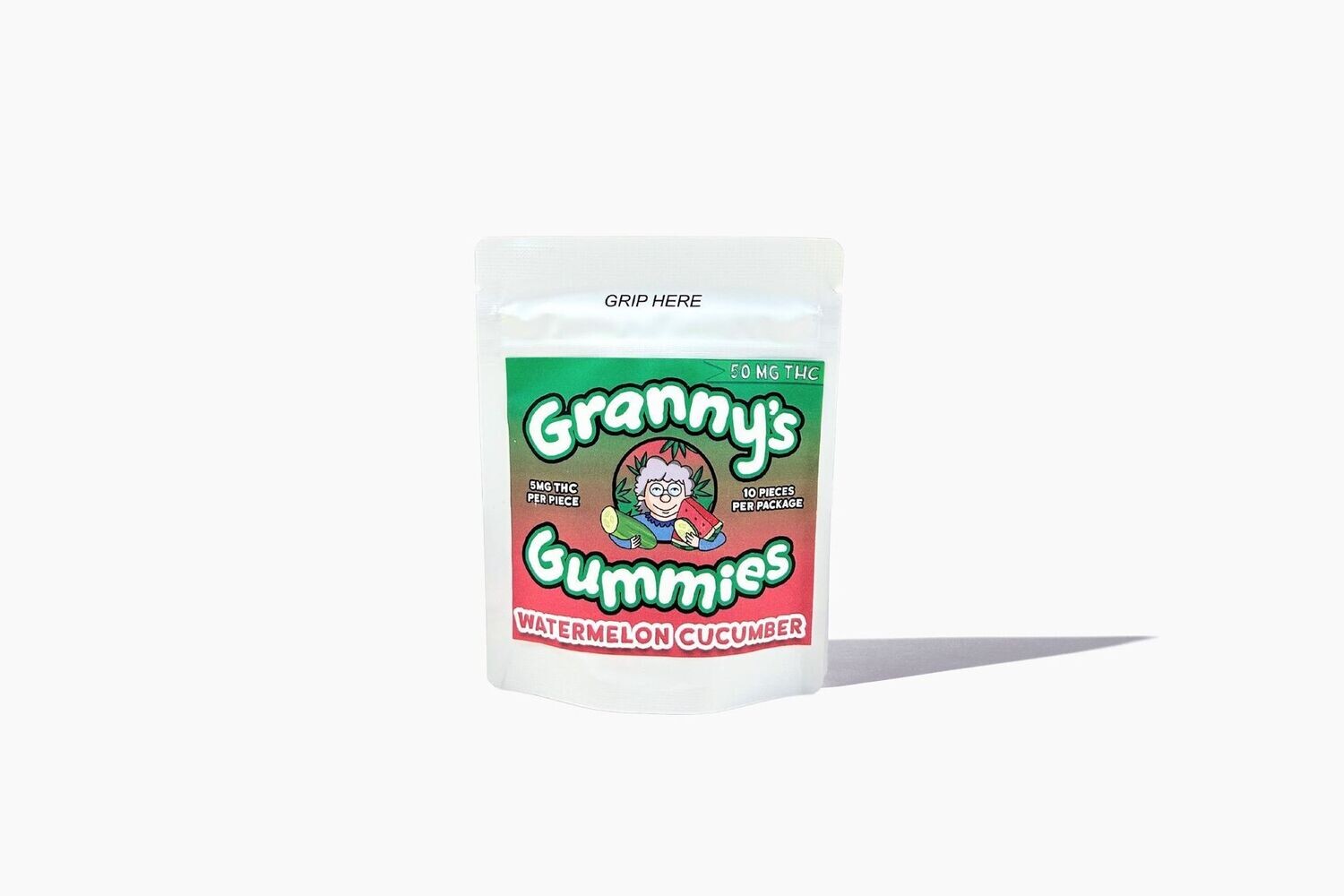 Granny's Gummies ( 4 Flavors to choose from!), Flavors: Watermelon Cucumber
