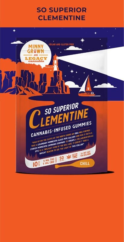 Minny Grown Gummies - Clementine  | Cannabis-Infused Gummies