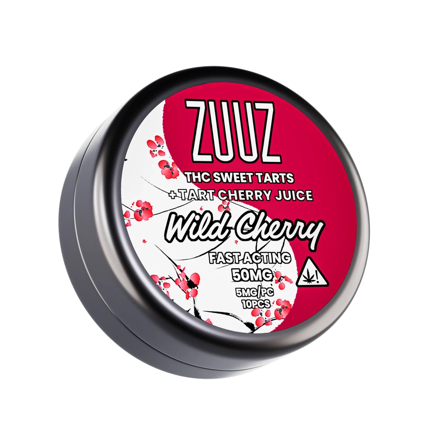 WILD CHERRY THC + TART CHERRY JUICE TARTS (5mg per tart)
