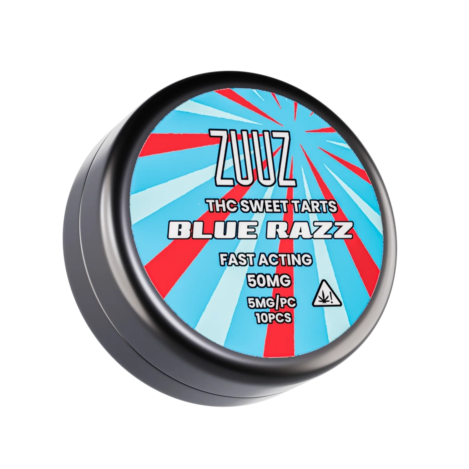 Zuuz BLUE RAZZ DELTA-9 THC SWEET TARTS