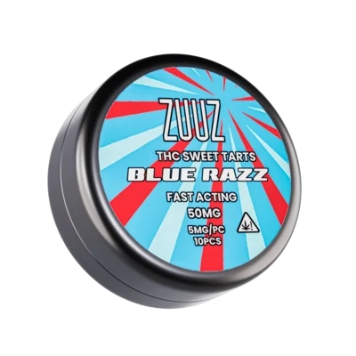 BLUE RAZZ DELTA-9 THC SWEET TARTS