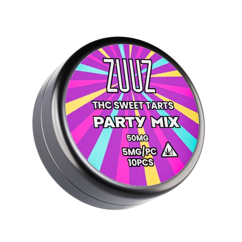 PARTY MIX DELTA-9 THC TARTS 5mg THC per tart